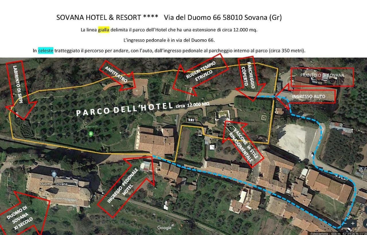 Sovana Hotel & Resort Exterior foto